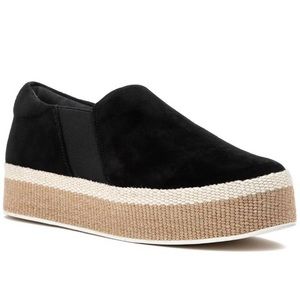Vince Wilden Black Suede Women's Shoes size 8